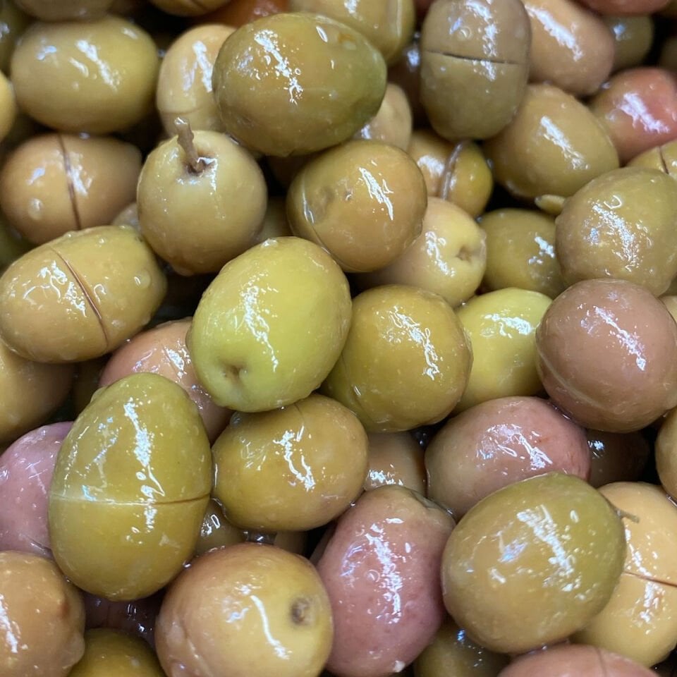 Yeşil Yeni Taze Kırma Zeytin 1kg