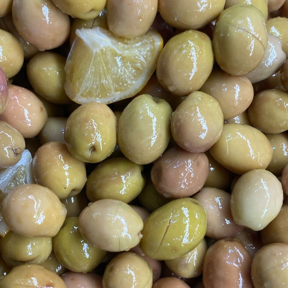 Yeşil İri Çizik Zeytin 1kg