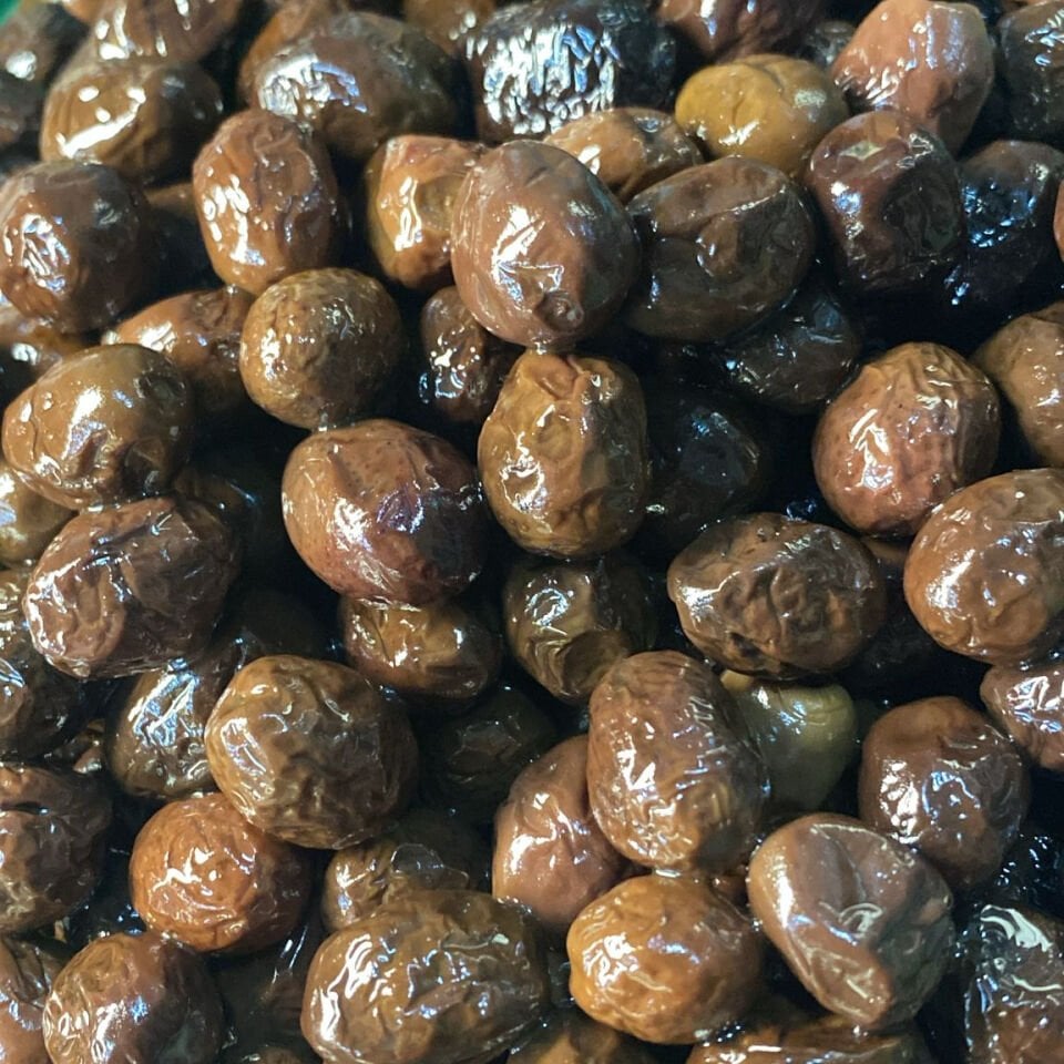 Yerli Sele İri Siyah Zeytin 500g